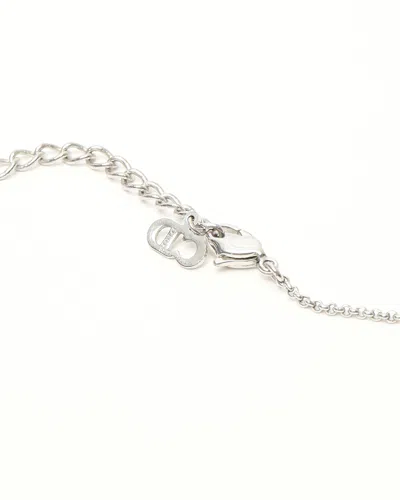 Dior Christian  Cube Strasssteine Halskette