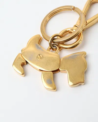Prada Vintage Dog Keychain