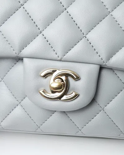 Pre-owned Chanel Cc Bolero Wave Ruffle Square Flap Bag