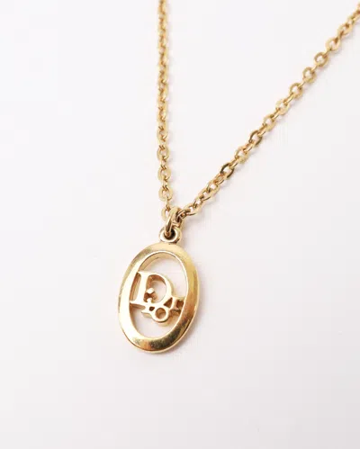 Dior Christian  Logo-halskette