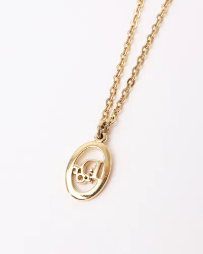 Dior Christian  Logo-halskette