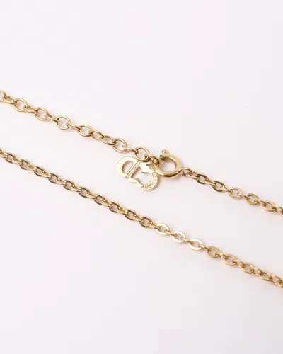 Dior Christian  Logo-halskette