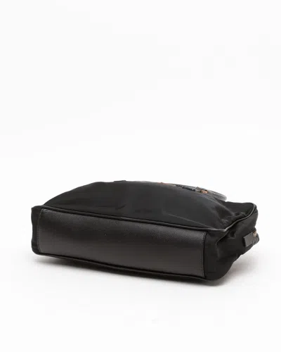 Prada Tessuto Handbag In Black