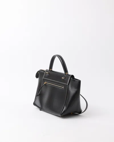 Celine Mini Belt Bag In Black