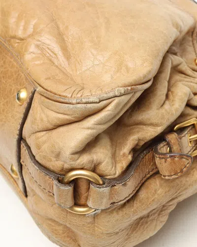 Miu Miu Vitello Shine Tote Bag