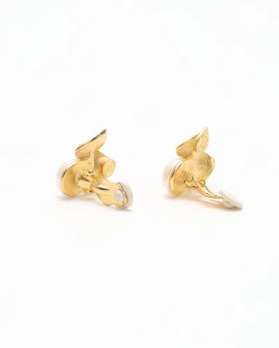 Givenchy Pearl Clip-on Earrings