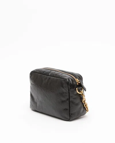 Balenciaga Black Monaco Xs Camera Bag In 1000 Black