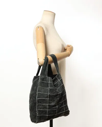Pre-owned Chanel Patchwork Tote Bag In Gray