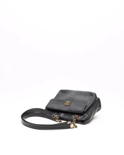 Pre-owned Chanel Cc Caviar Chain Bag