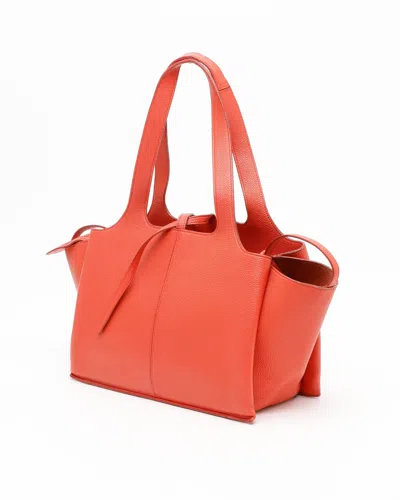 Celine Céline Small Tri-fold Bag In Red