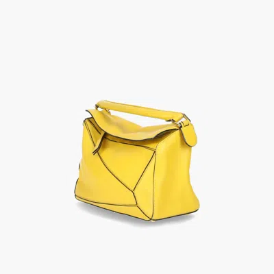 Loewe Medium Puzzle Bag In White