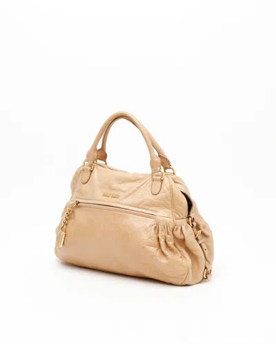 Miu Miu Vitello Shine Bag