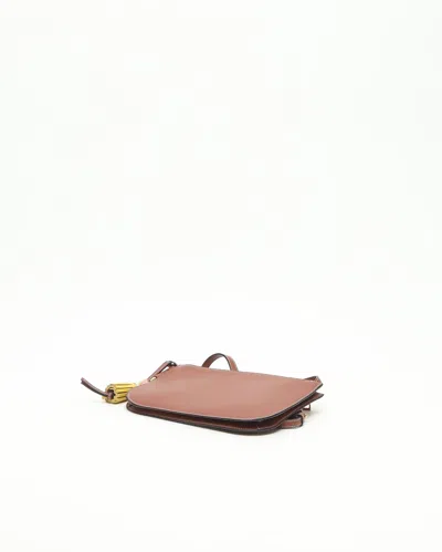 Loewe Gate Double Zip Bag In Pink