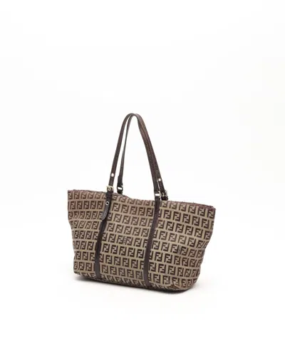 Fendi Zucca Tote Bag