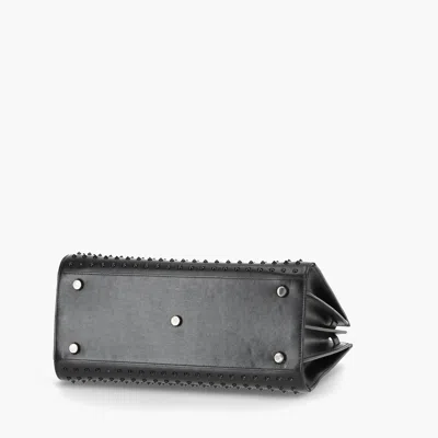 Saint Laurent Small Studded Sac De Jour Bag In Black