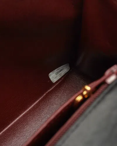 Pre-owned Chanel Kelly Top Handle Bag In Black