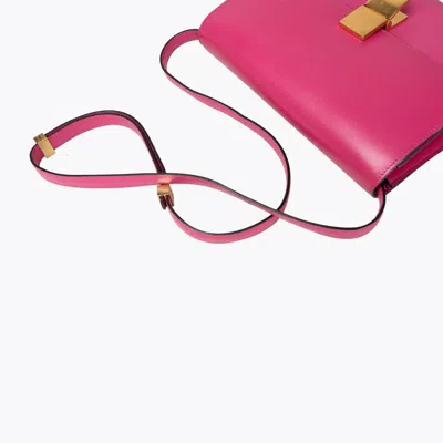 Celine Medium Classic Box Bag In Blue