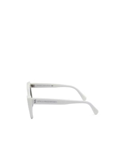 Stella Mccartney Full Frame Sunglasses In White