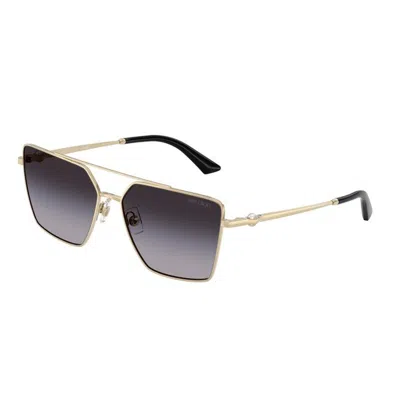 Jimmy Choo Joss 58mm Gradient Square Sunglasses