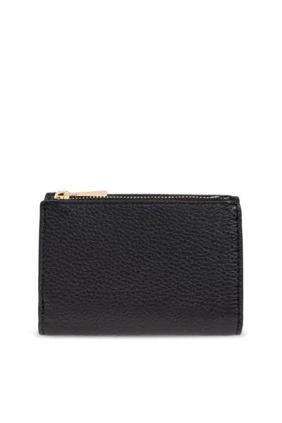 Michael Michael Kors Textured Wallet With External Zipped Pocket