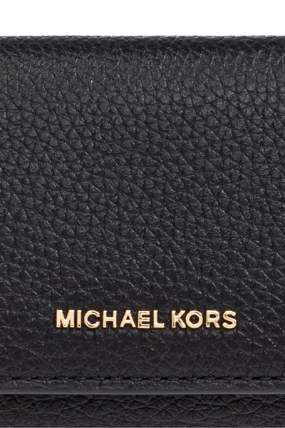 Michael Michael Kors Textured Wallet With External Zipped Pocket