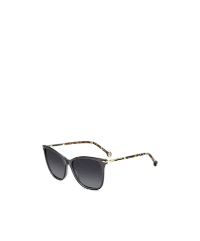 Carolina Herrera 57mm Rectangular Gradient Sunglasses
