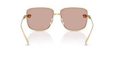 Versace 59mm Mirrored Square Sunglasses