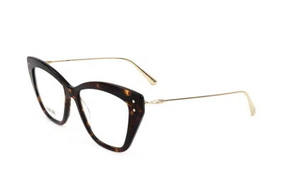 Dior Full Frame Plain Mirror In Brown