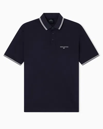 Armani Exchange Short Sleeve Logo Polo