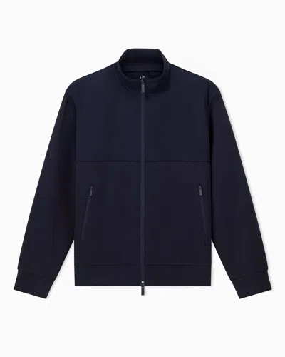 Armani Exchange Zip-up Sweatshirts