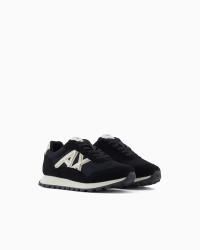Armani Exchange Technical Fabric Sneakers