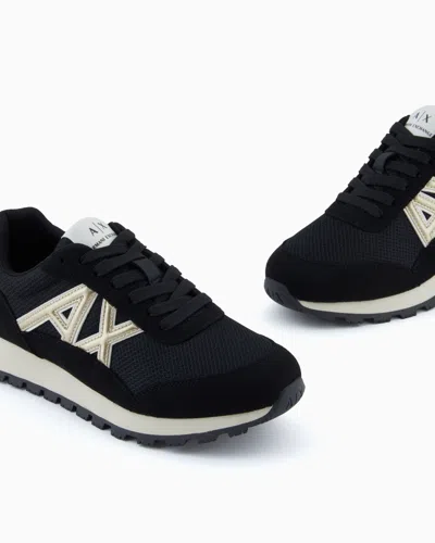 Armani Exchange Technical Fabric Sneakers