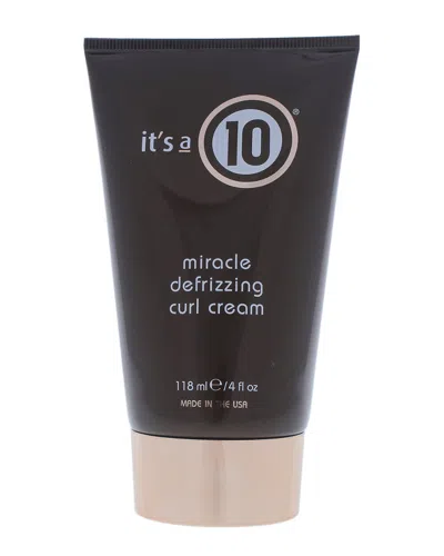 It's A 10 4oz Miracle Defrizzing Curl Cream