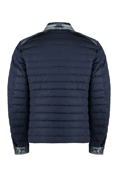 Moorer Denim Inserts Down Jacket