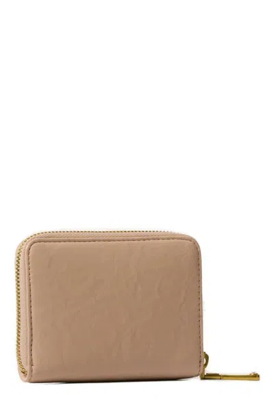 Liu •jo Lapuffy Wallet In Brown