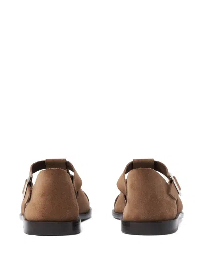 Scarosso Apollo Taupe Suede In Brown