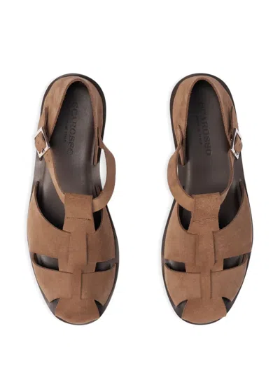 Scarosso Apollo Taupe Suede In Brown