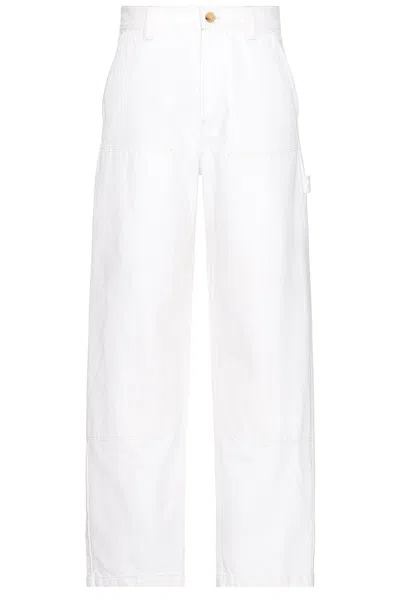 Apc Utility Pocket Jeans In White