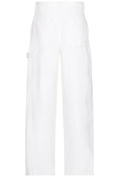 Apc Utility Pocket Jeans In White