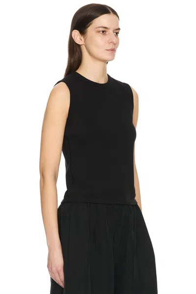 The Row Black Frankie Tank Top