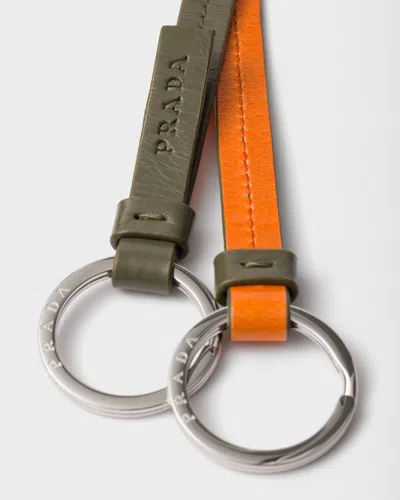 Prada Leather Bag Charm