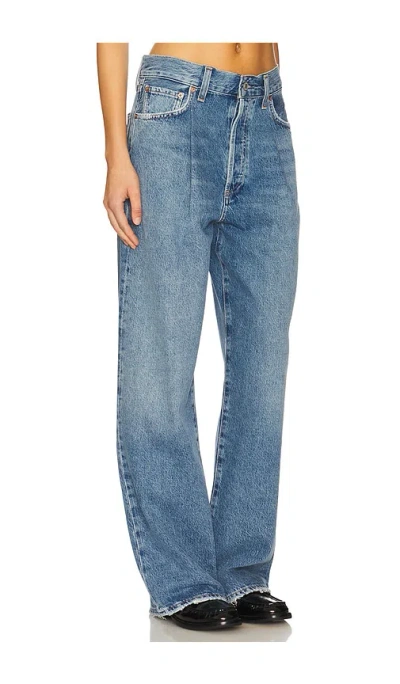 Agolde Temple Denim Trousers Belt Loops