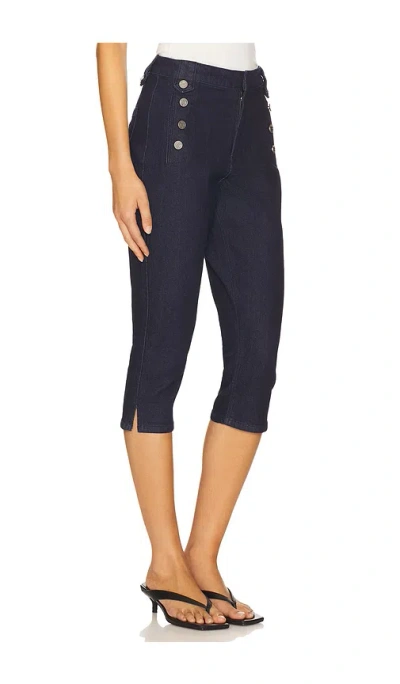 Afrm Dione Sailor Capri In Blue