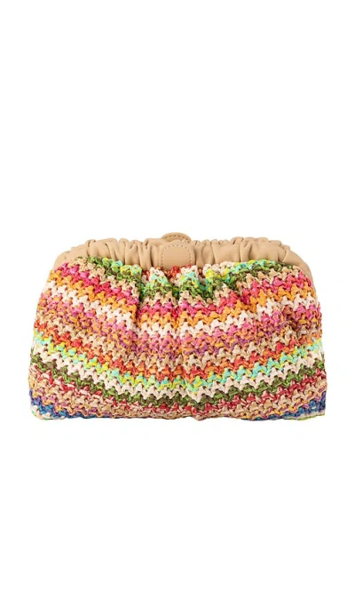 AMALIA PETITE 褶皱手拿包