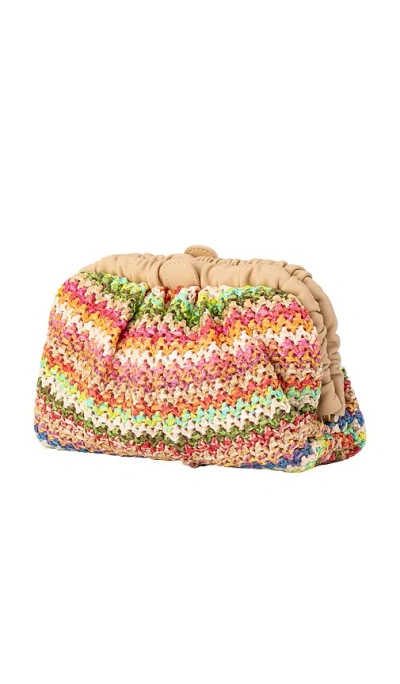 AMALIA PETITE 褶皱手拿包