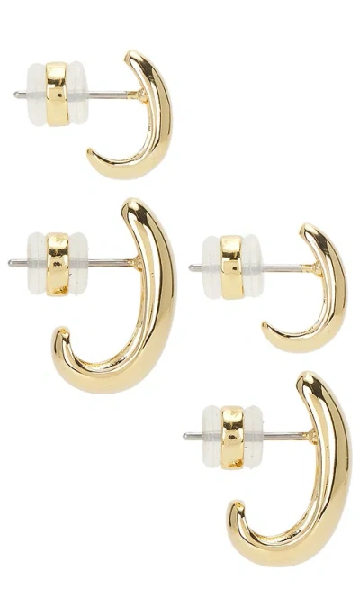 Luv Aj The Classic Claw Hoops Set