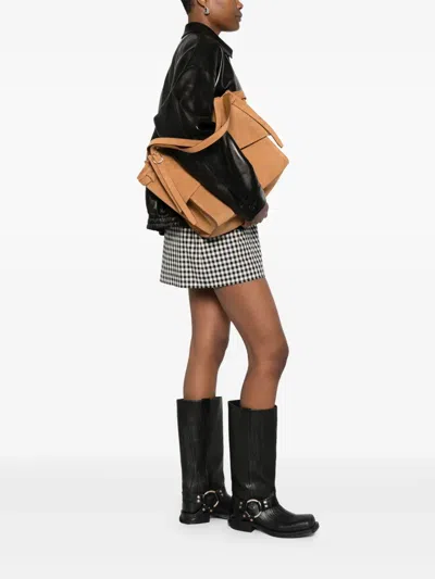 Coperni Medium Suede Shoulder Bag
