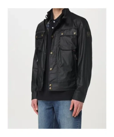 Belstaff Racemaster Waxed Cotton Blend Jacket