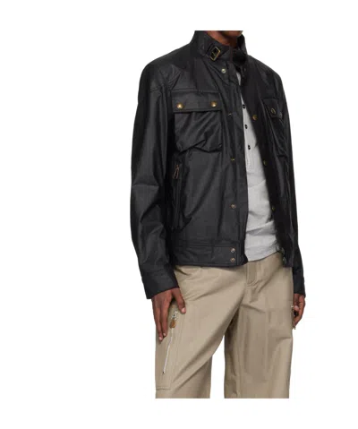 Belstaff Racemaster Waxed Cotton Blend Jacket