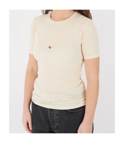 Baserange Short-sleeved T-shirt In Pink